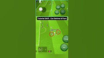 Tutorial Dribbling skill : Cut Behind & Turn ✅🥳 by Ronaldinho #efootball #efootball2024