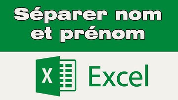 Comment séparer nom et prénom dans la même cellule Excel en deux colonnes 📊