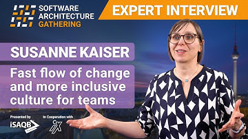 SAG Expert Interview #07: Socio-Technical Systems for Fast Flow of Change | Susanne Kaiser