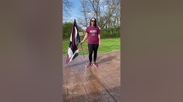 Day 6 - NMS Colorguard Basic Fundamentals Video Series - Windmills