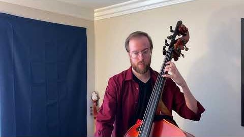 Bass D Major One Octave Scale