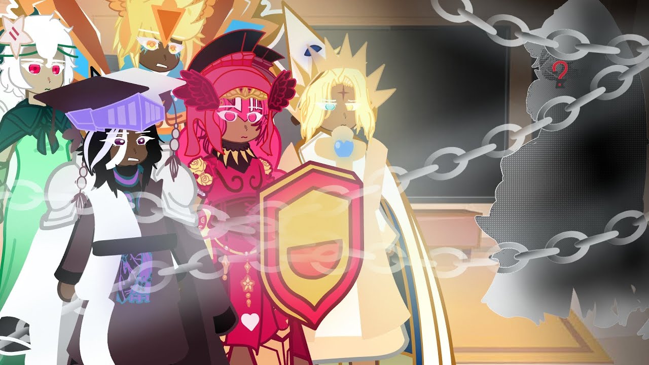 Ancients + „ ? " react to Beasts - Shadow Milk cookie  (1/5) Cookie Run Kingdom. ( "CRK" ) 