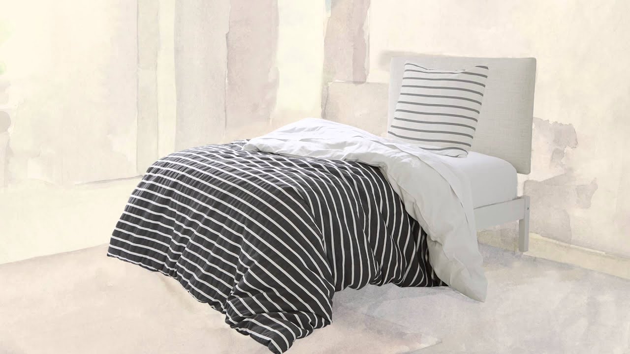 Kate Spade New York Harbour Stripe Comforter Set Youtube