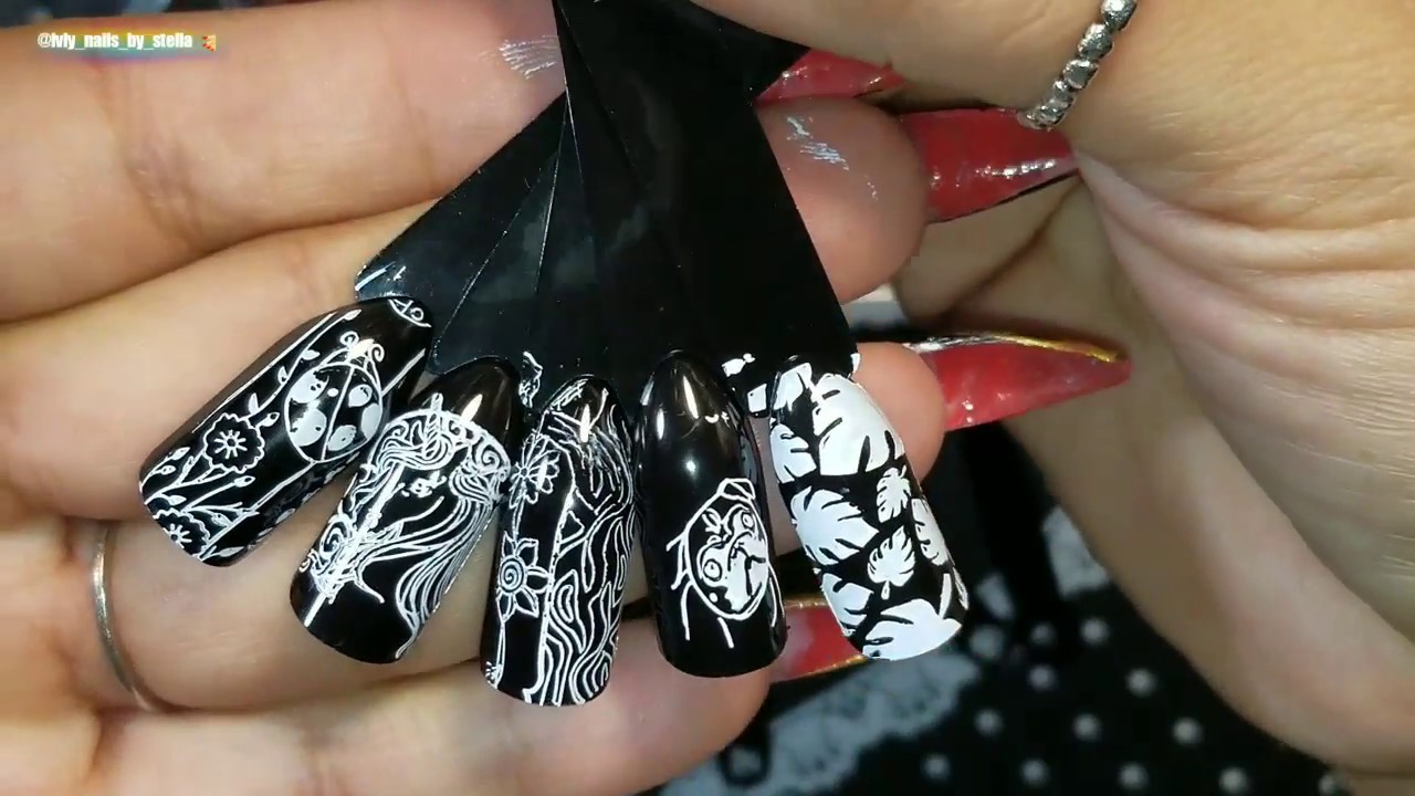 Nicole Diary Amazon 5 Pcs Stamping Plates & Stamper Review 💅