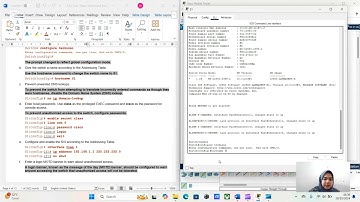 Basic Switch and End Device Configuration - Tugas Akhir 1 Praktikum Jaringan komputer