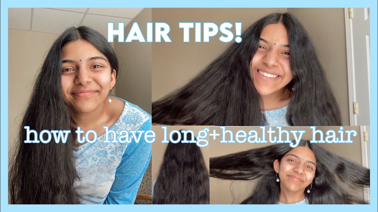 how to have long + healthy hair! tips for soft & good-looking hair! -  YouTube