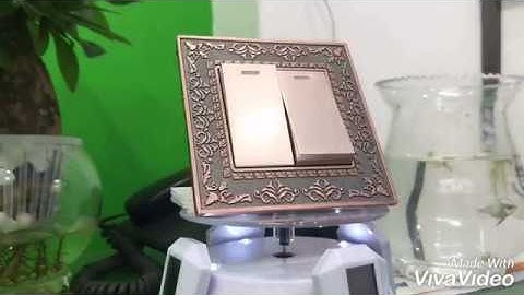 Review - Mặt Công Tắc Điện Đôi 2 Nút TK-D2N I Tenko.com.vn