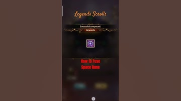 Legend Scrolls| Rune Guide| Fuse Space Rune|Idle RPG