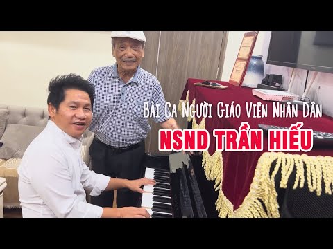 Trọng Tấn Thăm Thầy Trần Hiếu Ngày 20/11- Bài Ca Người Giáo Viên Nhân Dân | NSND Trần Hiếu