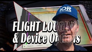 How to FLY with an EFB Electronic Flight Bag Plan | Flight Logging + Ipad + Nav-Device Mounting
