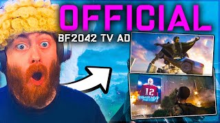 NEW Battlefield 2042 TV Ad REACTION - What a time to be Alive