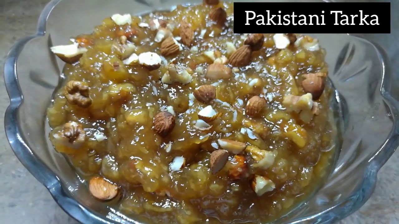 How to make nishasta halwa recipe by PakistaniTarka YouTube