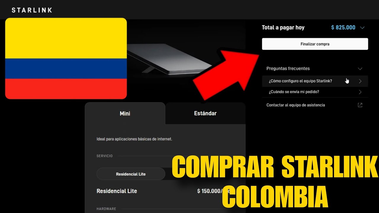 COMO COMPRAR STARLINK EN COLOMBIA 2026 🛰️ [FÁCIL Y RÁPIDO] - YouTube