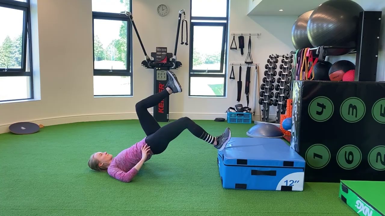 Elevated Bridge (Glute Bias)