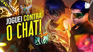 JOGUEI UM LOBBY CONTRA O CHAT NO 2V2V2V2 DUO @Brucer - LEAGUE OF LEGENDS