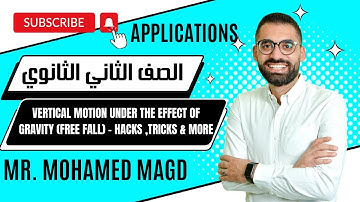 Secondary Two-Applications-Vertical motion under the effect of gravity (free fall)-Hacks,Tricks&More