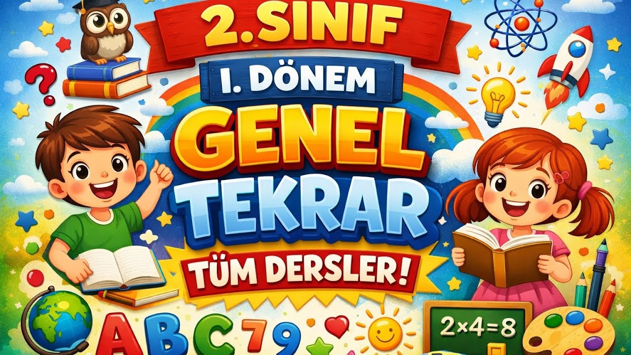 2.Sınıf 1.Dönem Hayat Bilgisi Genel Tekrar Etkinlikleri
