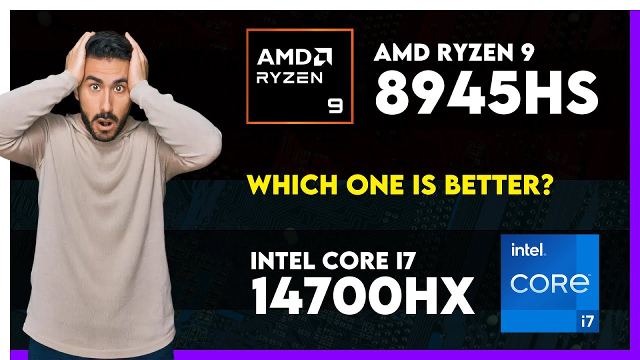 AMD Ryzen 9 8945HS vs Intel Core i7 14700HX Comparison - YouTube