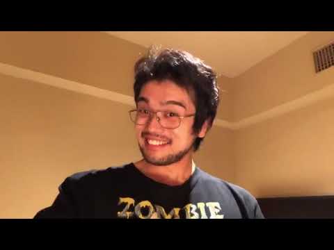 King Gnu 井口理 お気に入りのTシャツを見せたがるおじさんと粉雪の動画