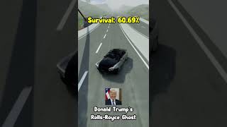 Presidentʼs Cars vs. Massive Bridge Jump