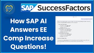 Ask AI! SAP SuccessFactors Compensation Merit Increase Explained by Joule Artificial Intelligence