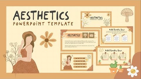 THIẾT KẾ SLIDE PHONG CÁCH DỄ THƯƠNG - HẤP DẪN // AESTHETICS