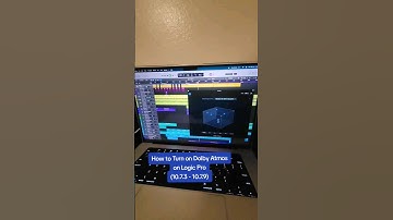 How To Enable Dolby Atmos in Logic Pro 10.7.3 - 10.7.9