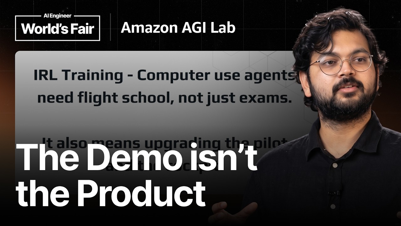 From RL to IRL — Gaurav Mishra, Amazon AGI Lab