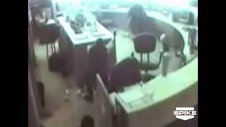World's Wildest Police Videos: Detroit Police Station Shootout