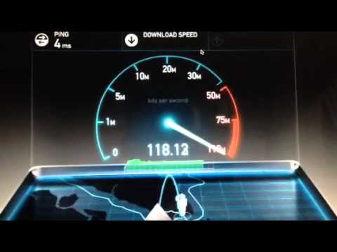 CAT.7 cable speed - YouTube