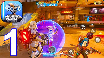 Star Wars: Hunters - Gameplay Walkthrough Part 1 Tutorial, Global Launch, High Graphics (iOS,Android