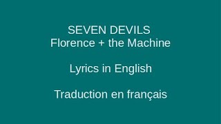 SEVEN DEVILS - Florence + the Machine - Lyrics & Traduction en français