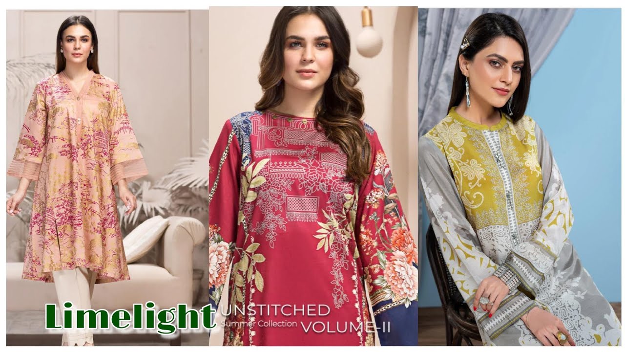 Limelight unstitched summer collection vol.2/Special Eid Edition2020 ...