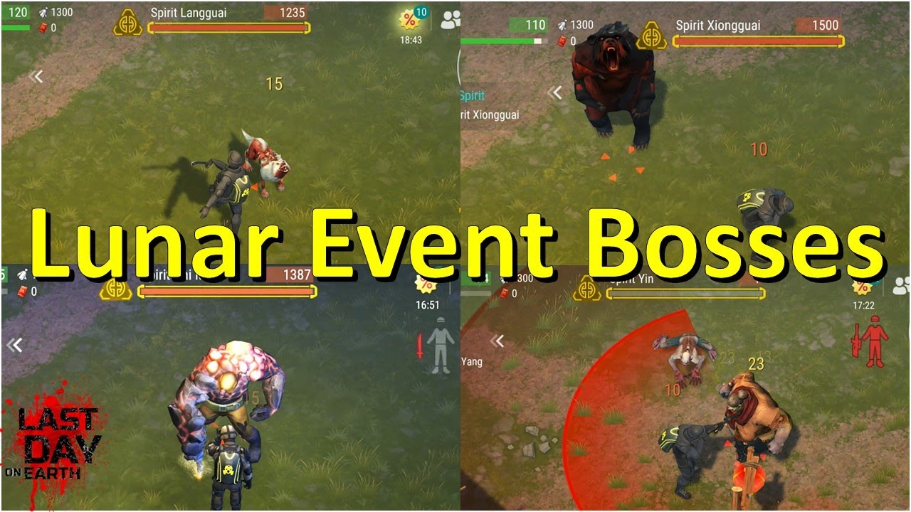 Defeating Every Lunar New Year - Trials of the Spirits Boss! [Last Day on Earth: Survival]