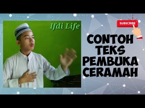 Contoh Pembukaan Ceramah Agama Islam Youtube