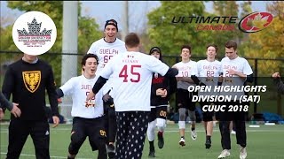 CUUC 2018 | Round Robin Division I Open Highlights