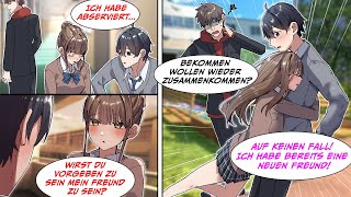 Das schönste Mädchen der Schule wurde von ihrem miesen Freund verlassen... Ich habe sie aufgeheitert