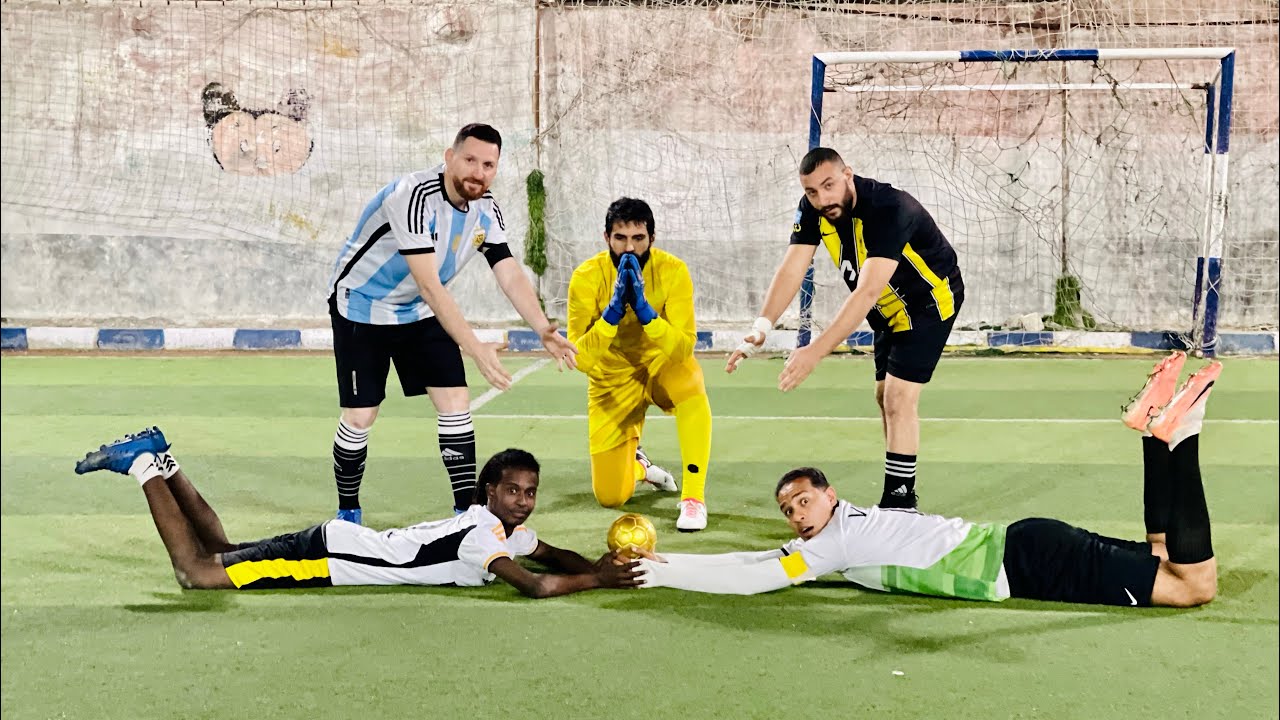 التحدي الاكبر في التاريخ | فان دايك وميسي واليسون وكريم بنزيما وكامافينجا تحدي | الكره الذهبيه 😳🔥