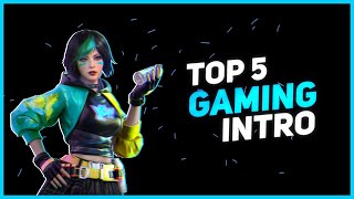 Top 5 best gaming intro [ without text ]  free download