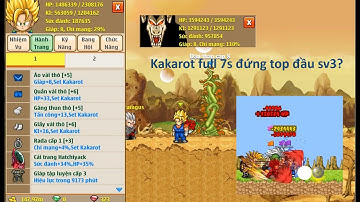 Ngọc Rồng Online_Review sét kích hoạt kakarot đứng top đầu sv3 sẽ như thế nào?
