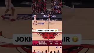 Jokic doesn't need practice  😱