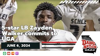 UGA anticipating 'smashing success' in recruiting after Zayden Walker's commitment | DawgNation D…