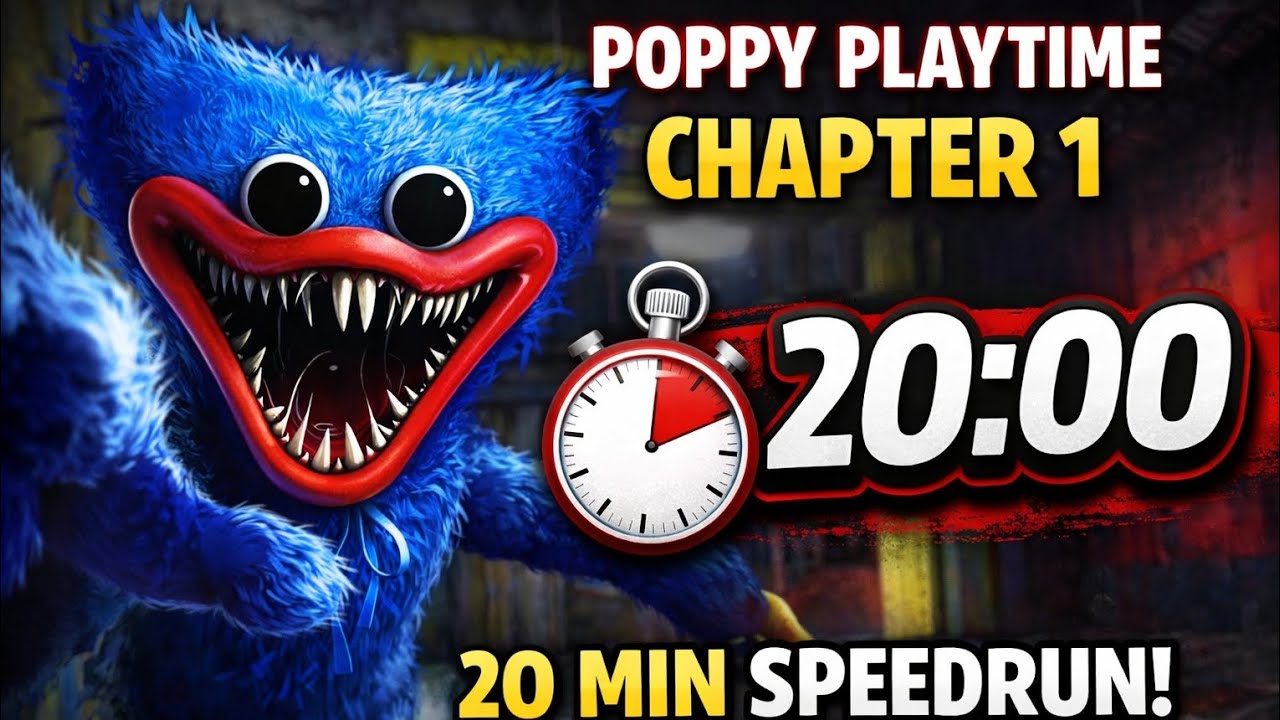 Poppy play time chapter 1 Speedrun in mobile 