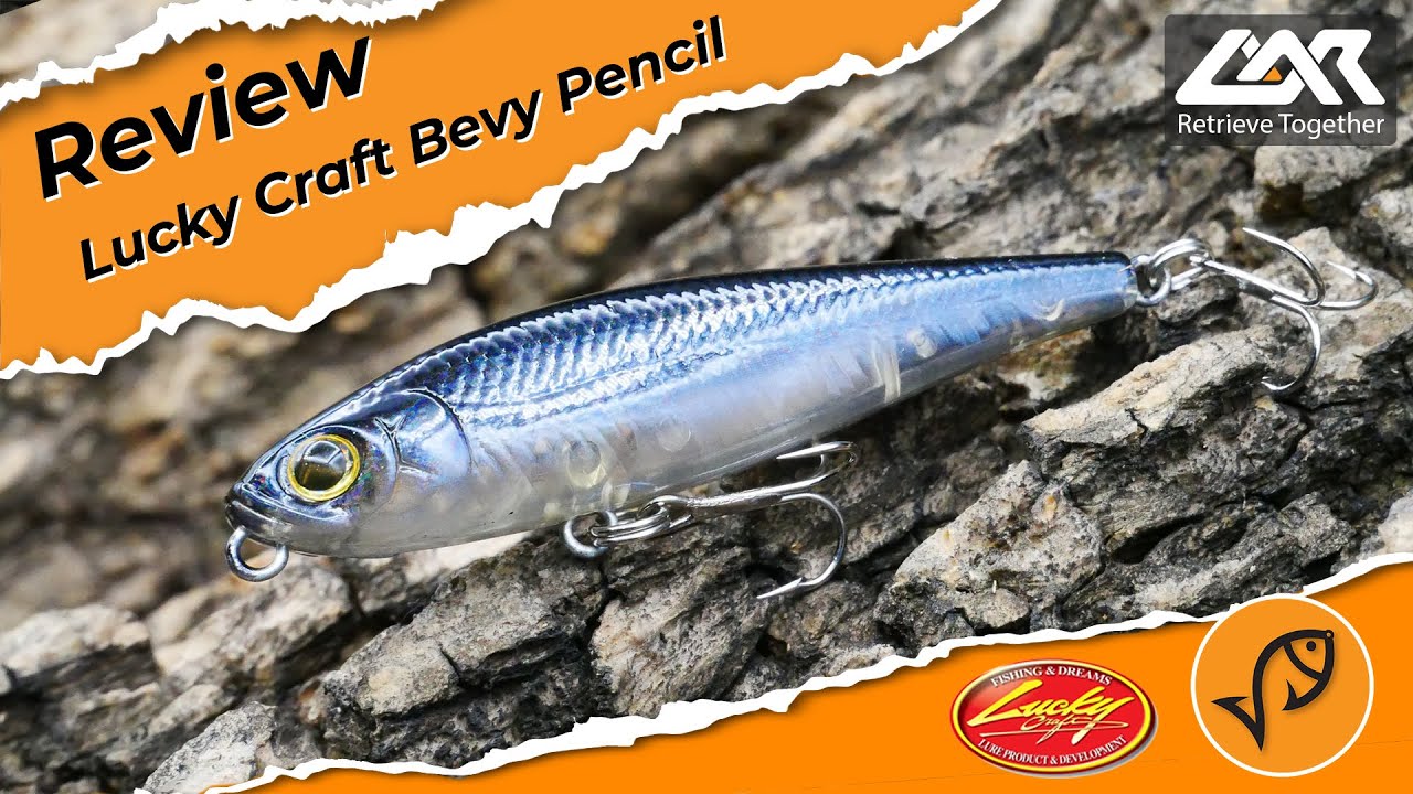 Lucky Craft Bevy Pencil ][ Lure Action Review Channel 