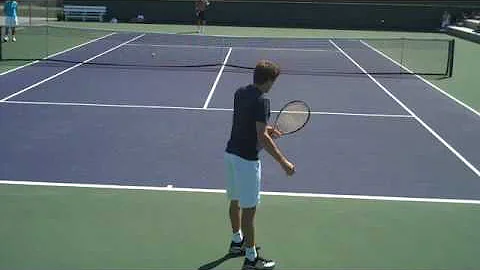 Gilles Simon practice