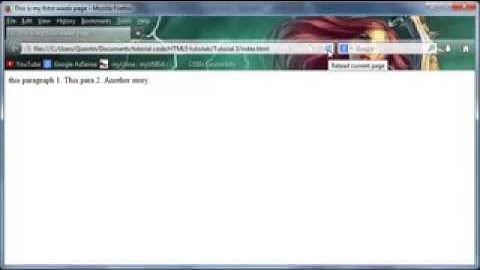 HTML5 and CSS3 beginners tutorial 3   line breaks, paragraphs and headers low