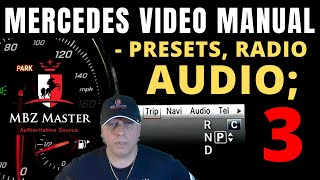 Mercedes Presets, Radio, Audio | Video Manual - 3 | Most 2014 - 2019 + + models! screenshot 5