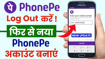 PhonePe Account Logout Kaise Kare | New PhonePe Account Kaise Banaye 2023 | Techy Makhu