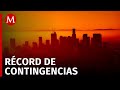 Calor extremo aumenta la contaminación en Ciudad de México