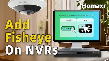 How to Add Fisheye Cameras to Homaxi NVRs for 360° Surveillance